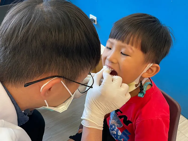 塗氟、牙齒檢查