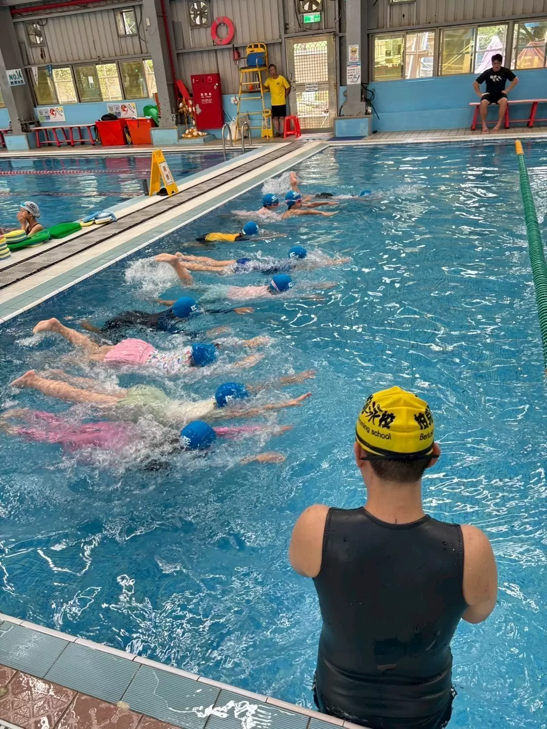 🏊跨域科學夏令營-游泳課🏊 🏊跨域科學夏令營-游泳課🏊