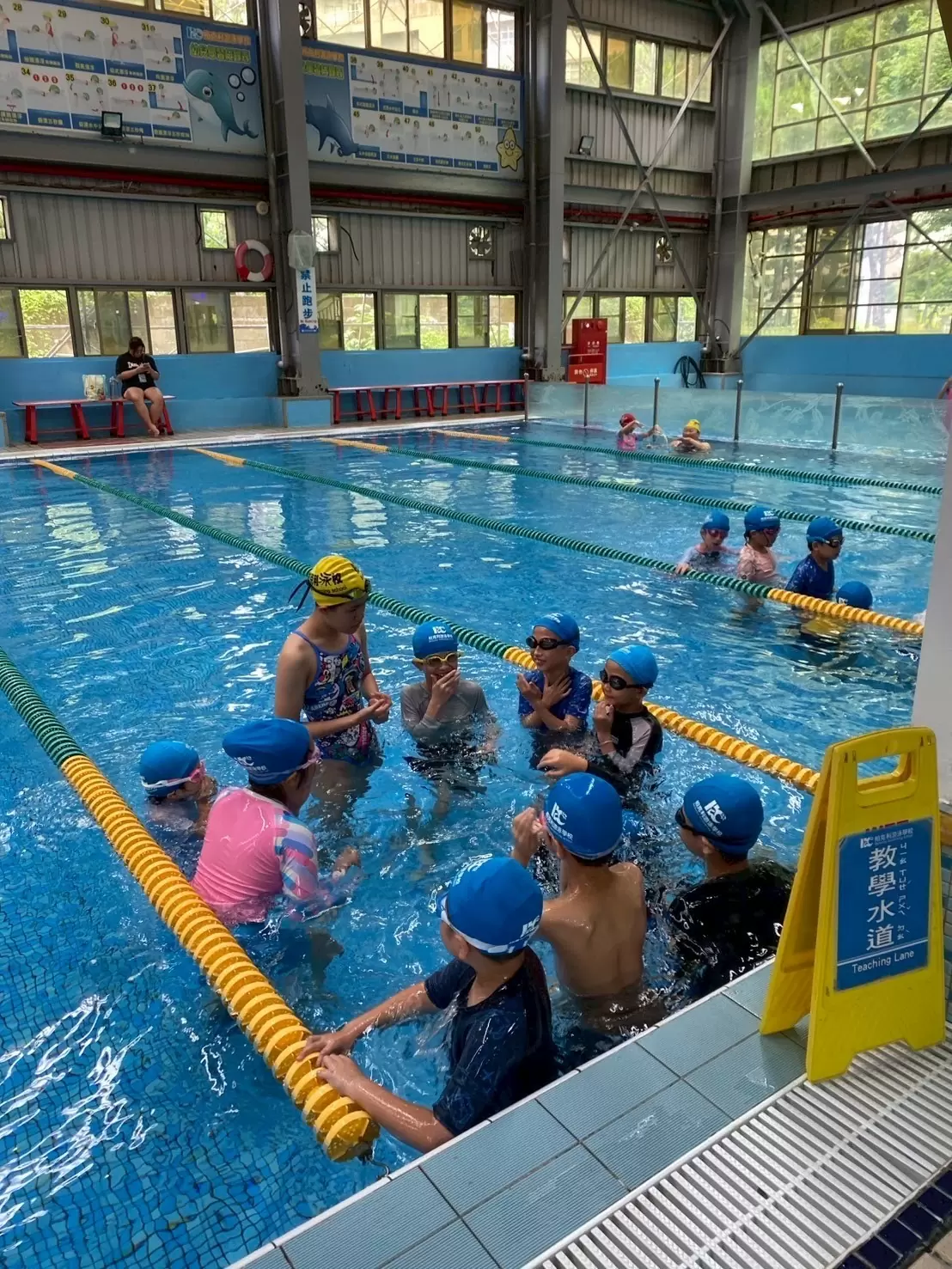 🏊跨域科學夏令營-游泳課🏊 🏊跨域科學夏令營-游泳課🏊